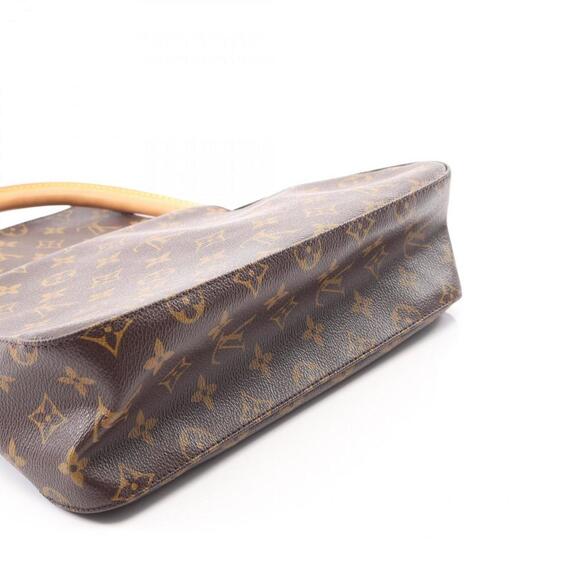 LOUIS VUITTON Brown Monogram Leather Mini Looping Bag - Picture 6 of 10